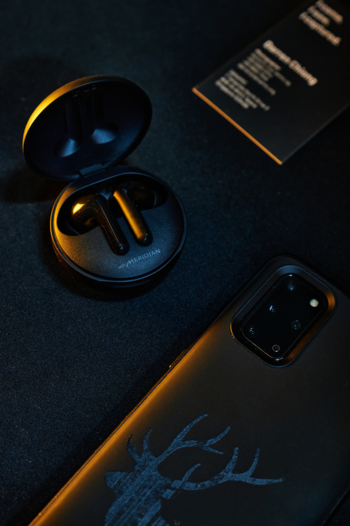 LG TONE Free true wireless earbuds: Sleek in Black