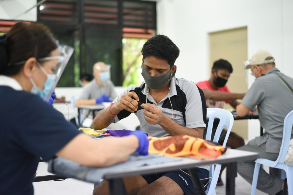 “Stay Home Quilt” Exhibition: Migrant Workers