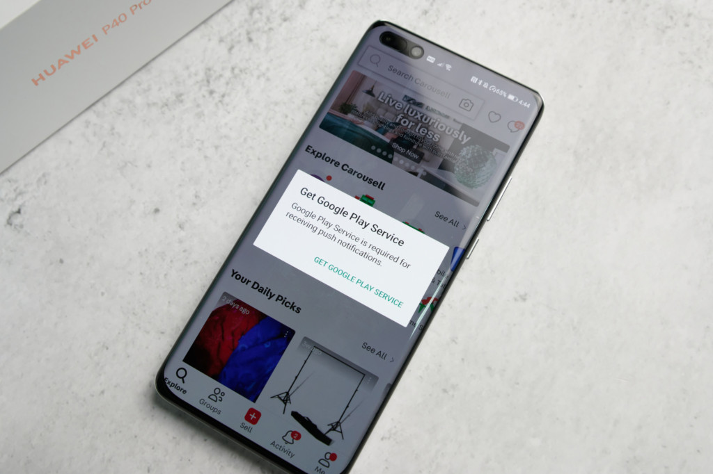 Huawei P40 Pro+: Google Play Store-less Experience