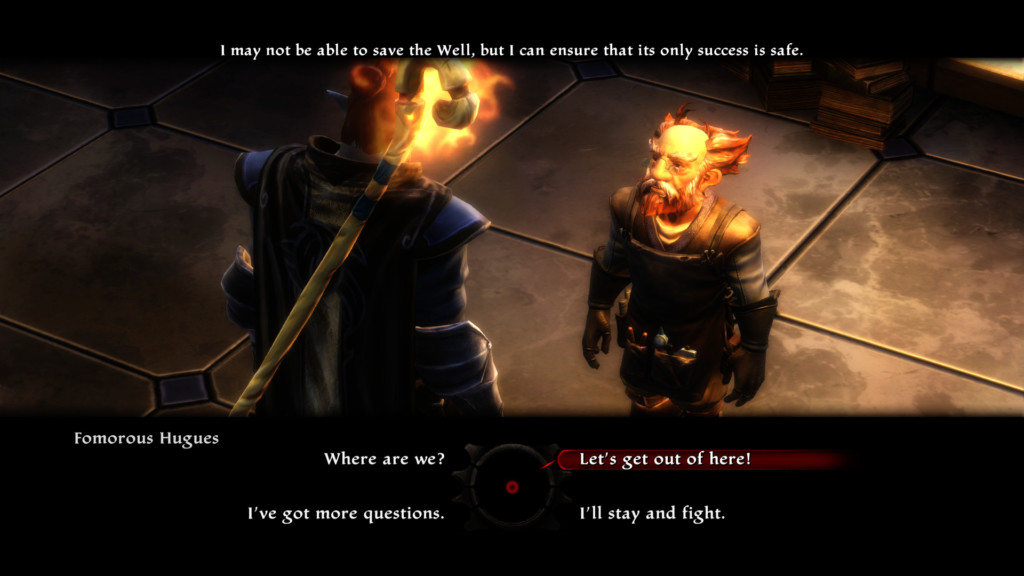 Kingdoms of Amalur: Re-Reckoning: Dialogue