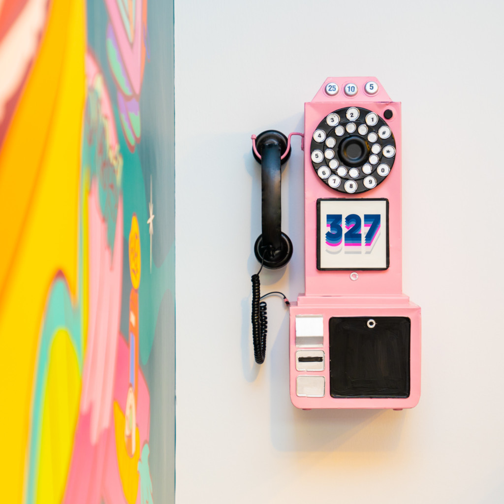New Balance 327 Diner Payphone