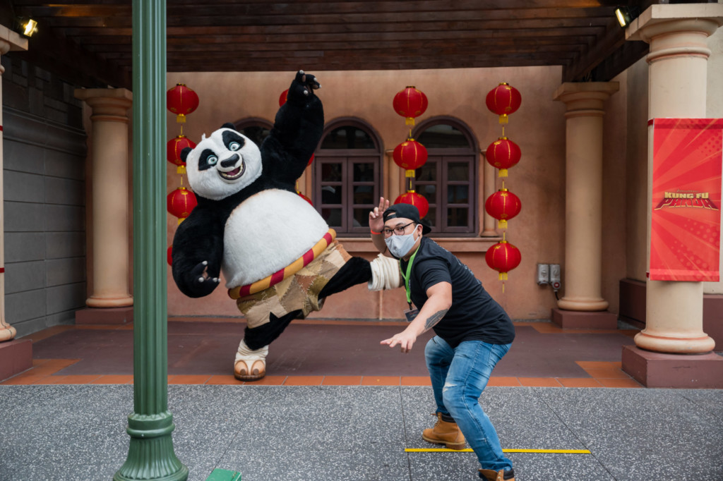 Universal Studios Singapore: Kung Fu Panda