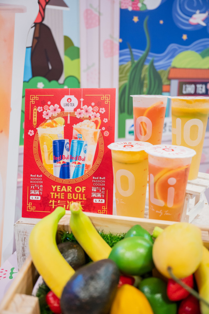 Red Bull x LiHO TEA: Display