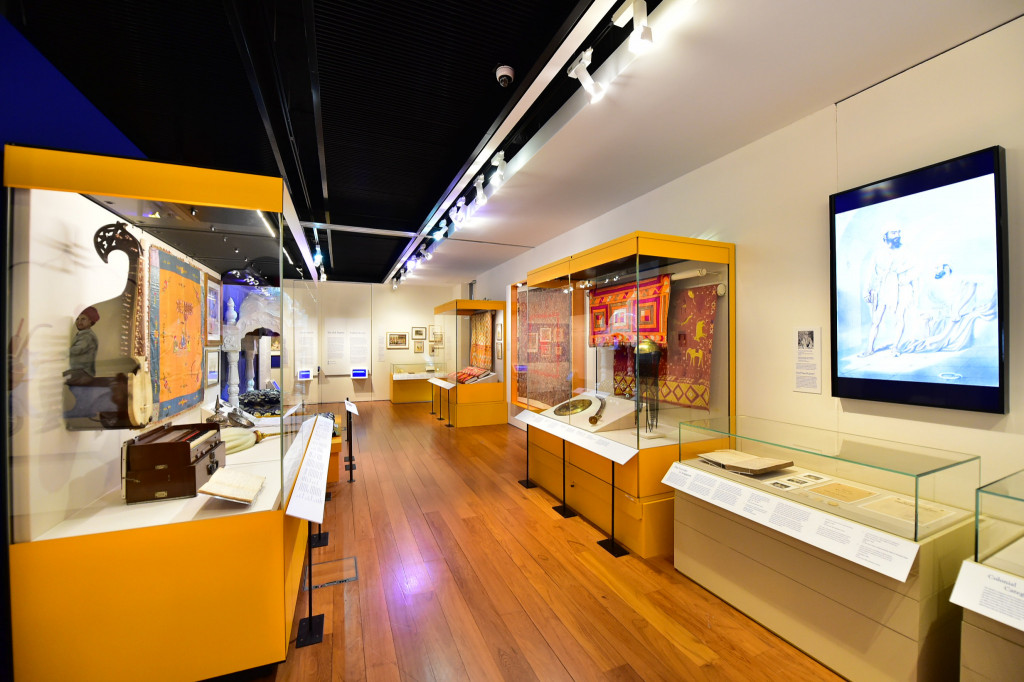 Sikhs in Singapore: Exhibition layout