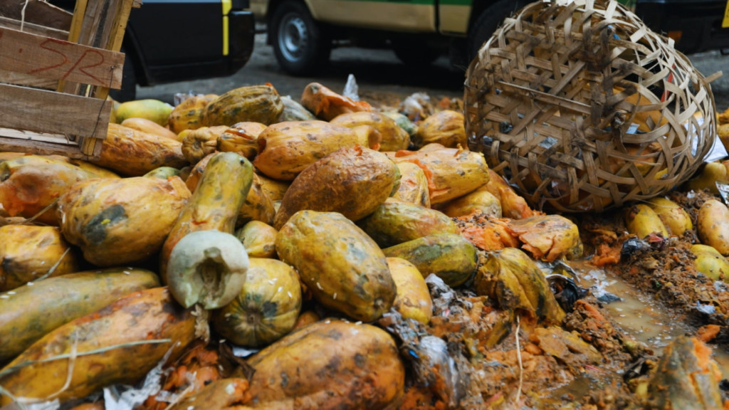DBS x Mediacorp Food Waste: Papayas