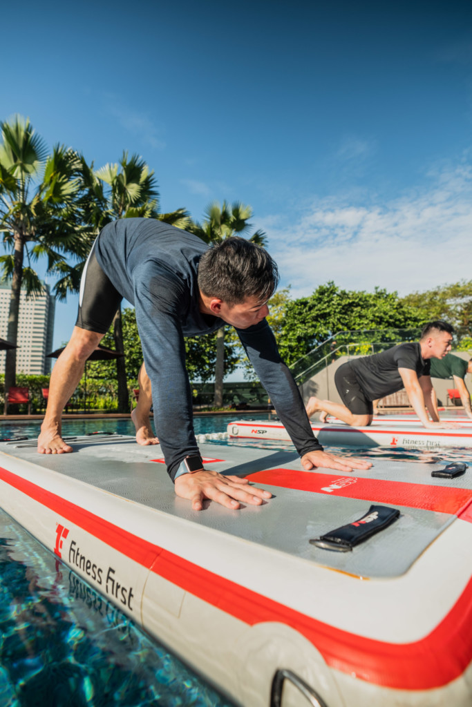 Fitness First H20 Series: John Fong during the H20 Series