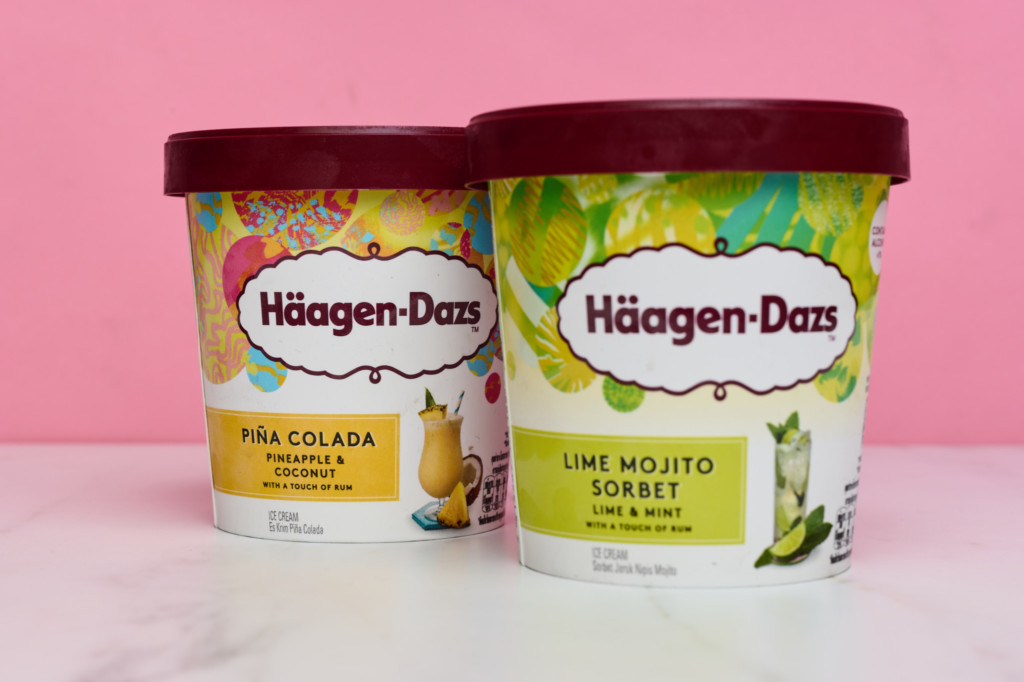Haagan Daäz Tropical Flavours: Ice-cream Tubs