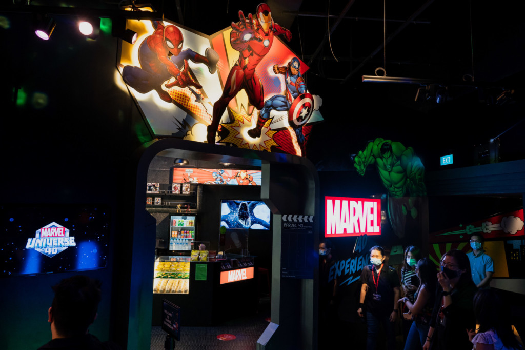 Madame Tussauds Marvel 4D Experience: Entrance