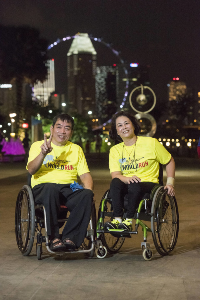 Red Bull Wings for Life World Run: Wheelchair Participants