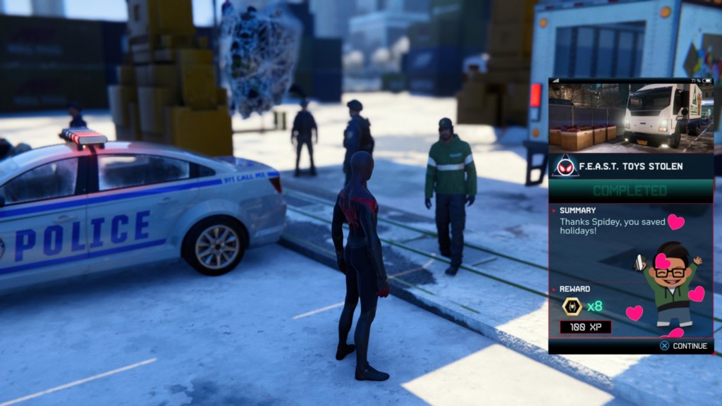 Spider-Man Miles Morales: App requests
