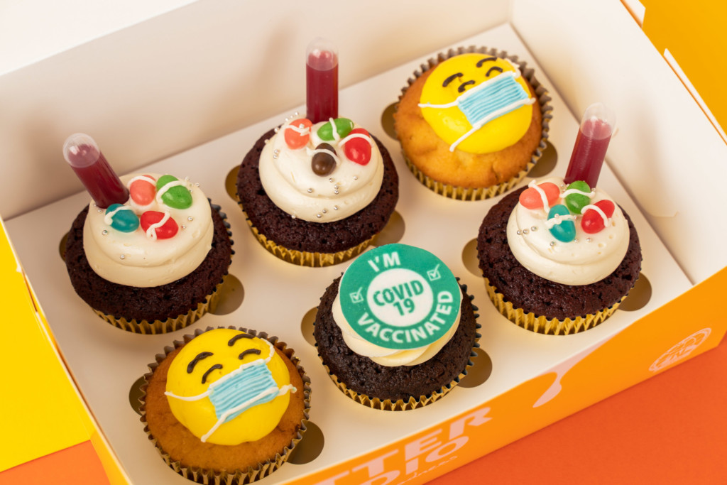 Butter Studio Vaccination Cakes: Cupcakes