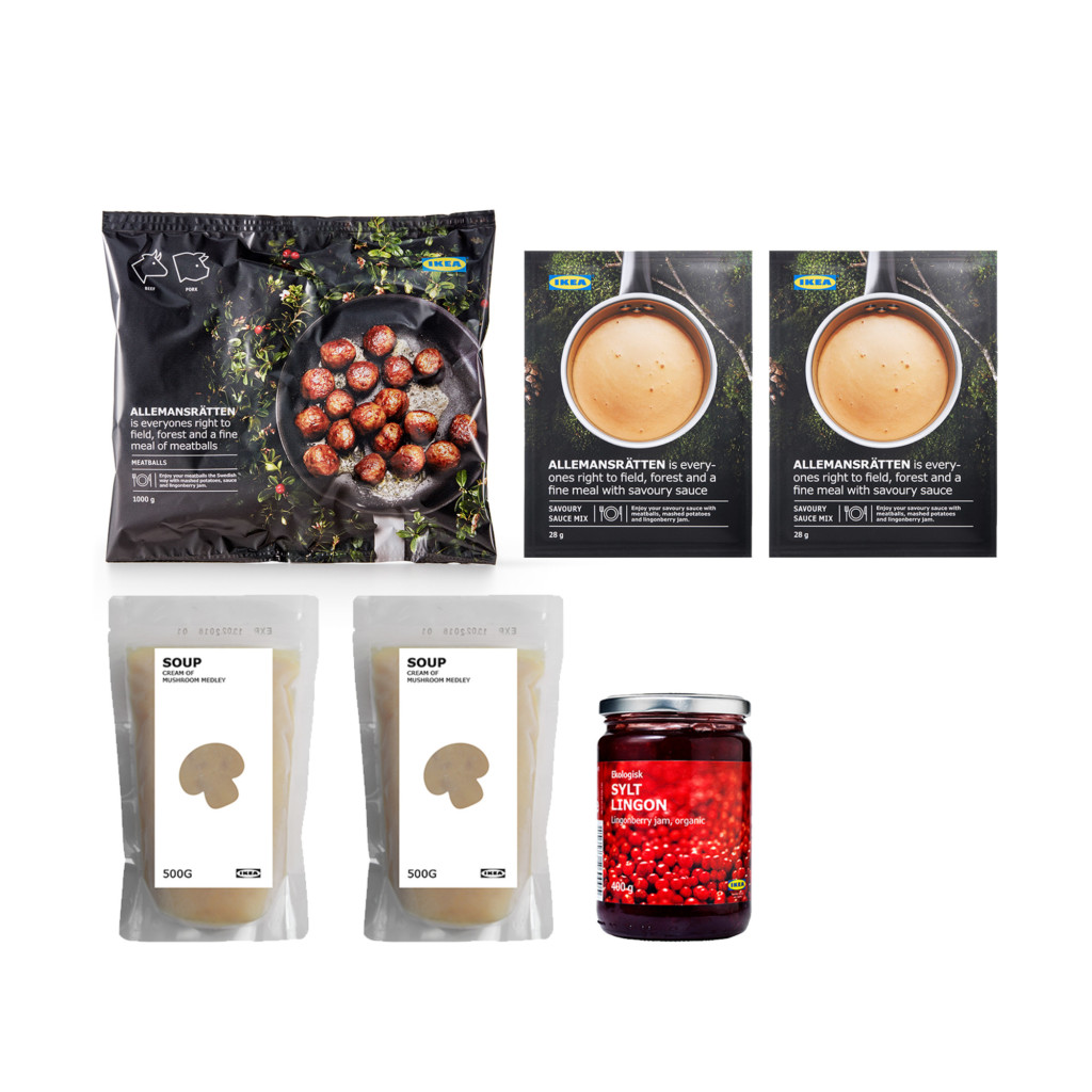 IKEA Meatball mushroom soup bundle