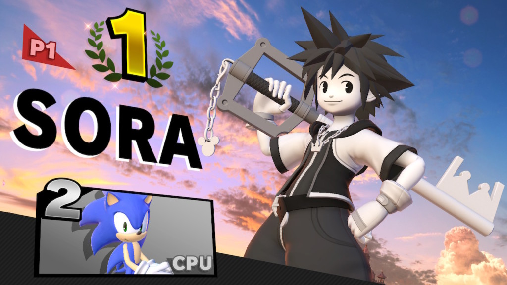 Super Smash Bros. Ultimate Tribute: Sora Win Screen