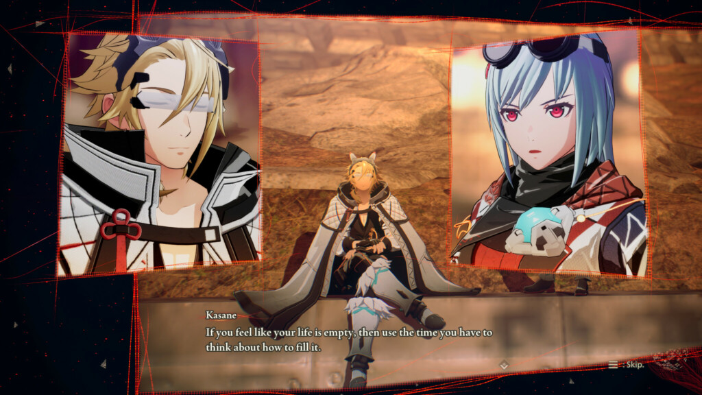 Scarlet Nexus: Dialogue