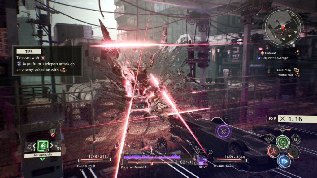 Scarlet Nexus: Combat 2