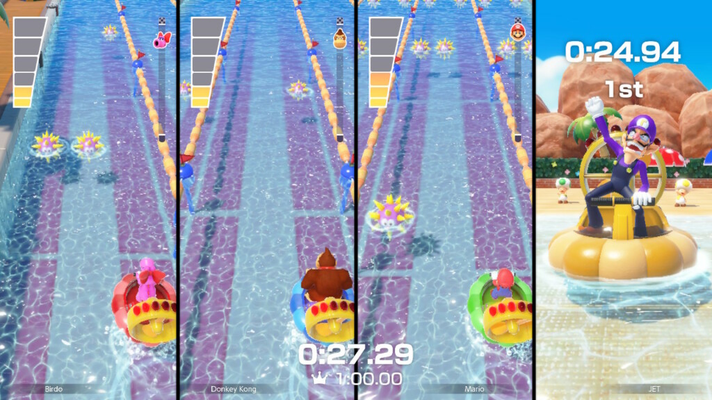 Mario Party Superstars: Boat Minigame