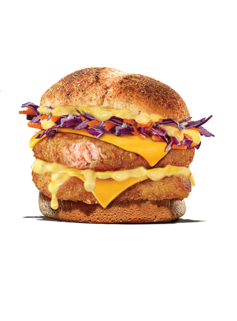 Burger King Ultimate Yuzu Burger: Double Ultimate Yuzu Salmon Burger
