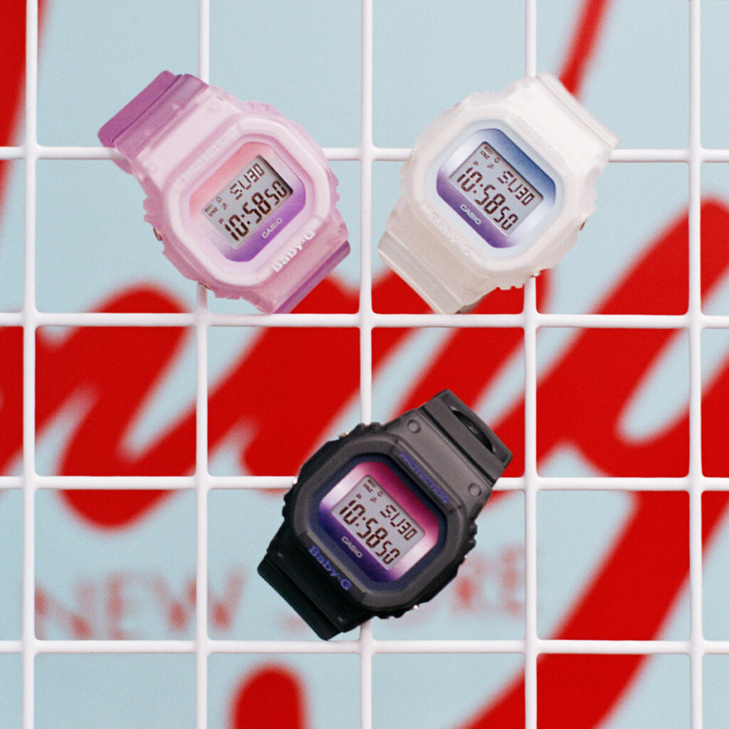 Casio BABY-G Winter Launch: Full Set
