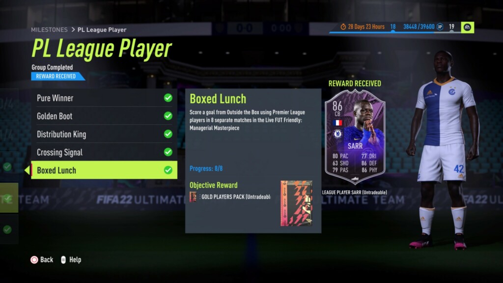 FIFA 22 Discussion: Milestones