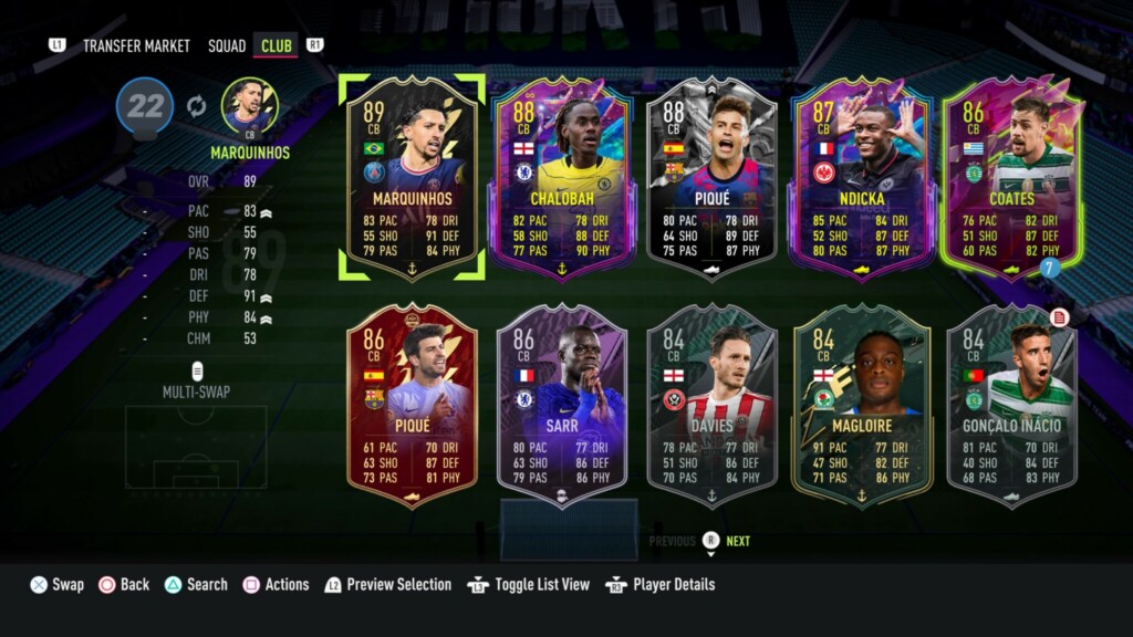 FIFA 22 Discussion: Centre-backs