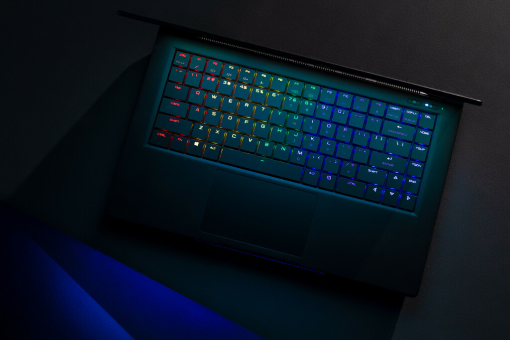Dreamcore Fusion 15 Review: Keyboard