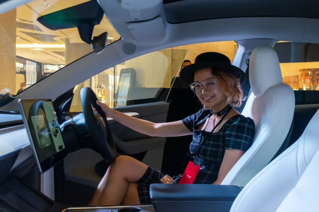 Eunice Inside Model Y