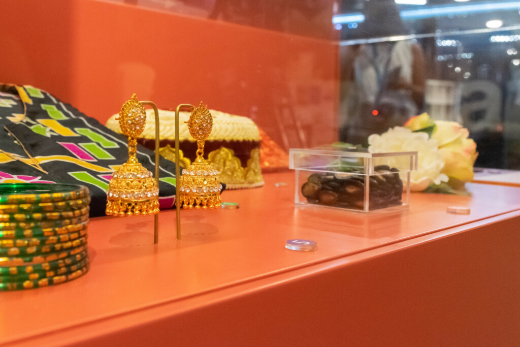 Pasar Malam Exhibit cultural objects