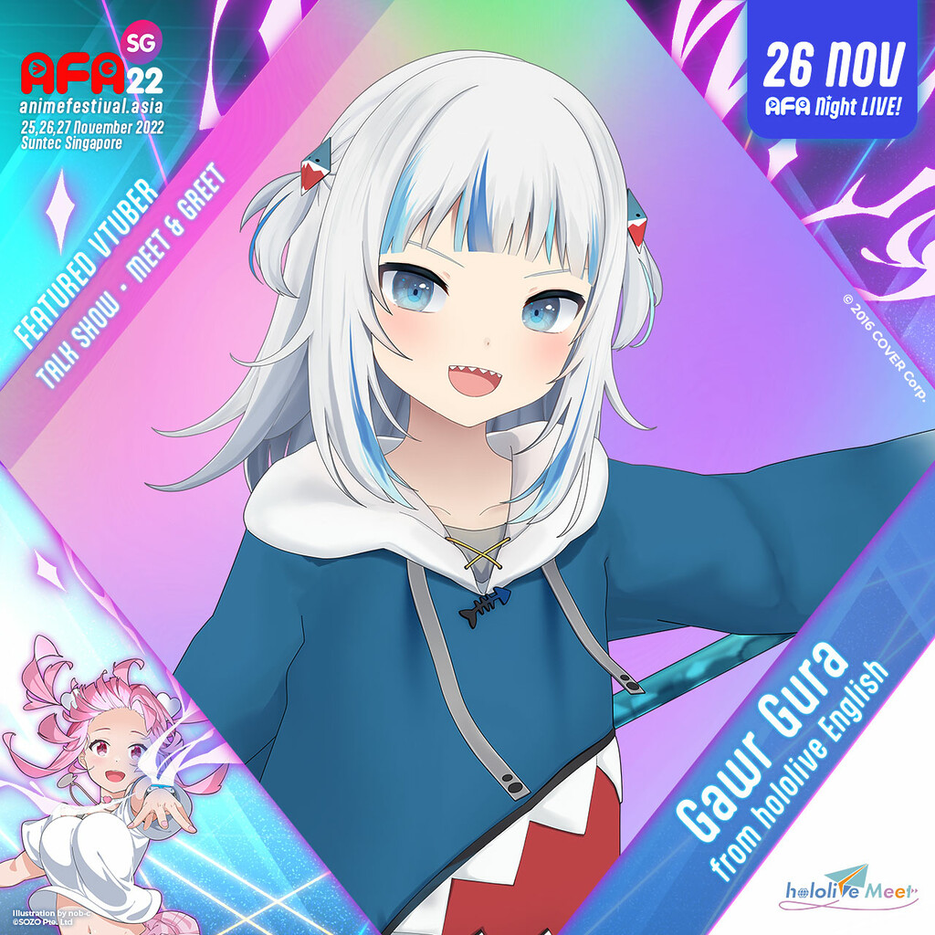 AFA2022: Gawrgura