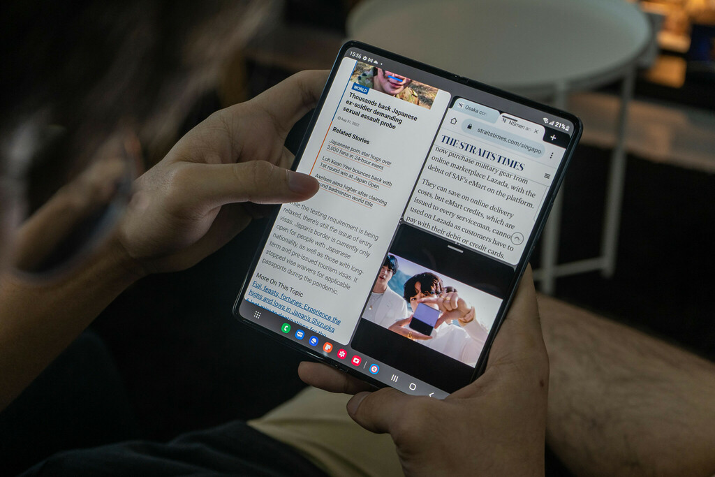 Samsung Galaxy Z Fold4: Multitasking