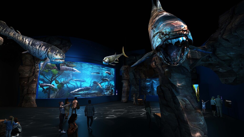 Singapore Oceanarium Ancient Waters