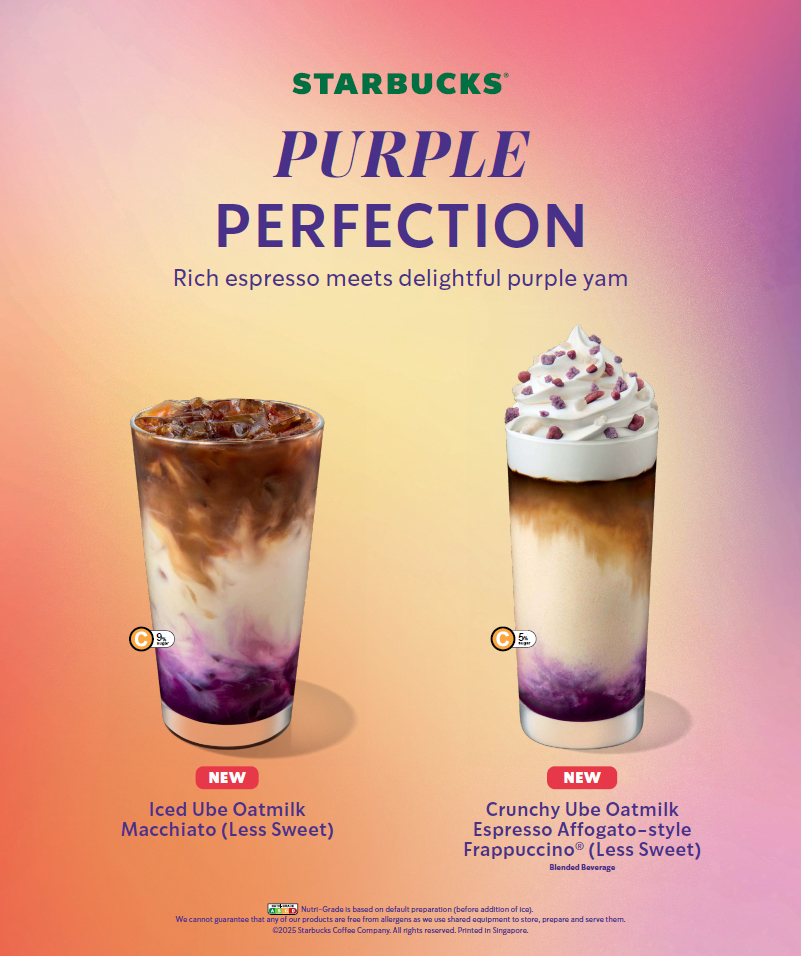 Starbucks Purple Perfection Ube: Drinks