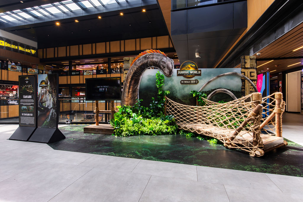 CapitaLand's Colossal Dinosaur Experience: Singpost Centre