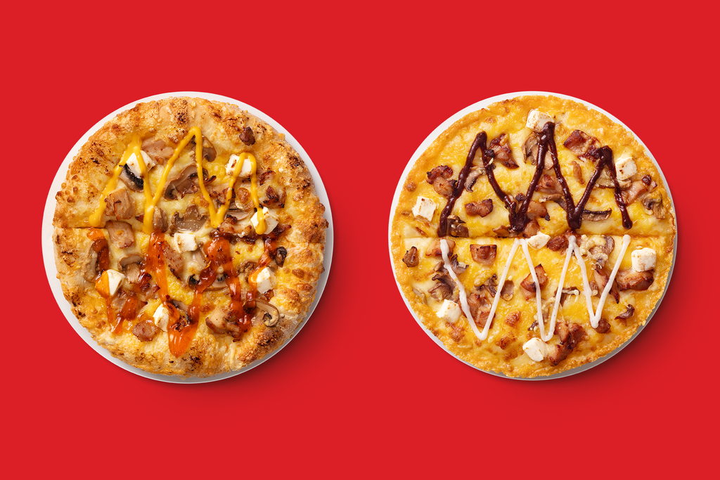 Pizza Hut Cheesy 7 Splitza