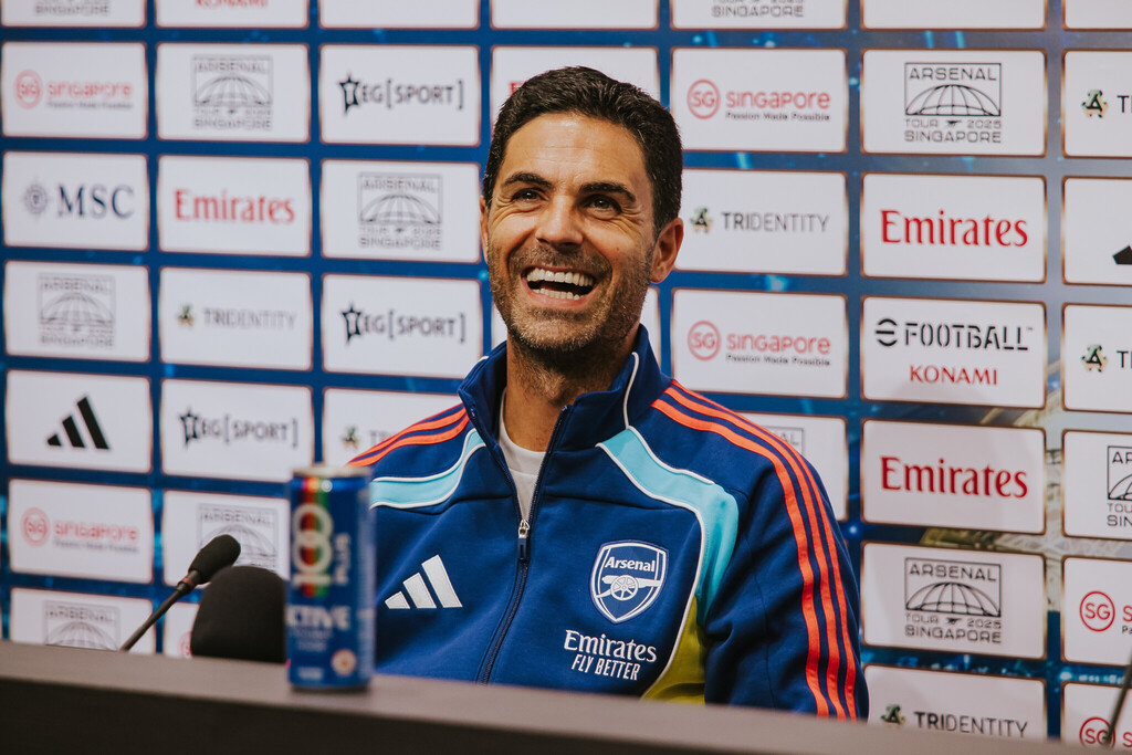 Singapore Festival of Football 2025 Arsenal vs AC MIlan Preview: Mikel Arteta