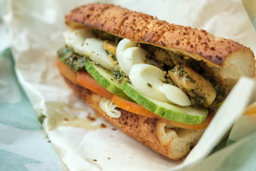 Subway Laksa Pesto Sub: Laksa Pesto Sub