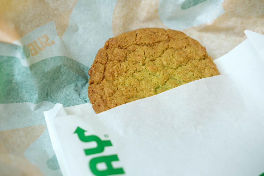 Subway Laksa Pesto Sub: Pandan Cookie