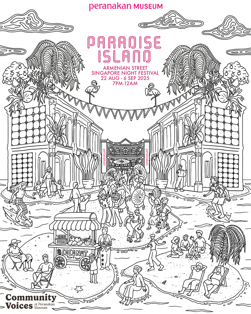 Singapore Night Festival 2025 Paradise Island at Armenian Street