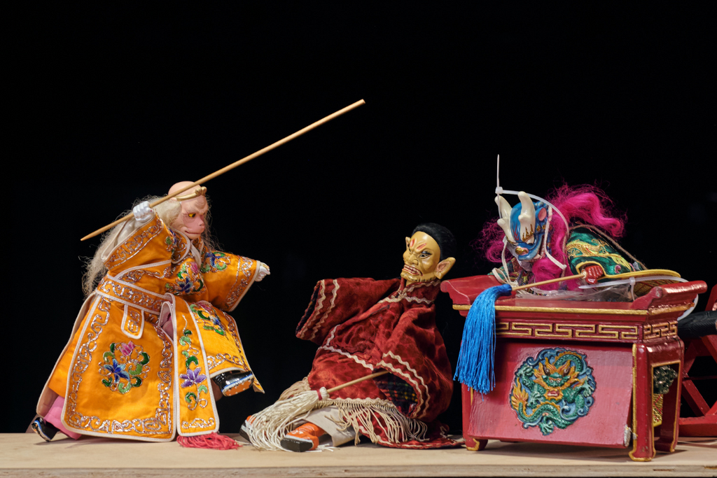 Singapore Night Festival 2025 The Monkey King and the Uproar in the Dragon Palace (Nanyang Edition) by Ombak Potehi