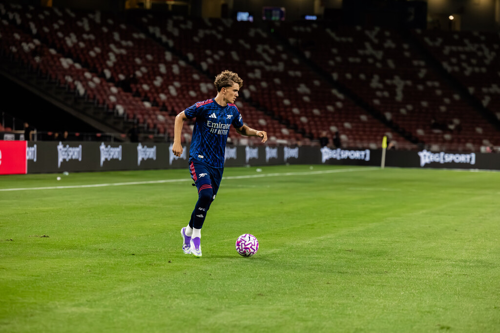 Arsenal vs AC Milan: Max Dowman