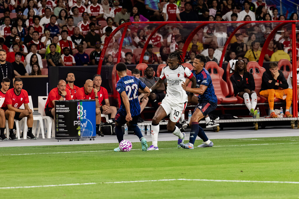 Arsenal vs AC Milan: Rafael Leão
