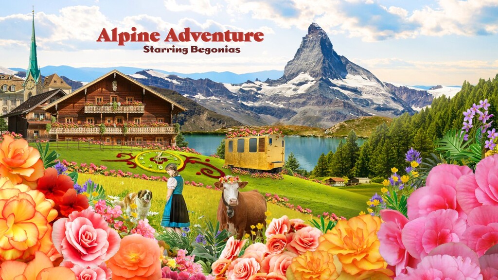 Things To Do September 2025 Alpine Adventure: Starring Begonias