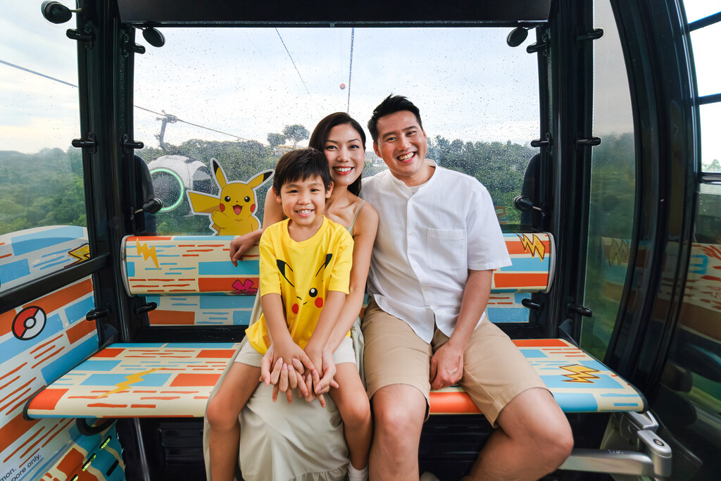 Pokémon Day-to-Night Adventure Presented by Singapore Cable Car (Pikachu Cabin with Family)