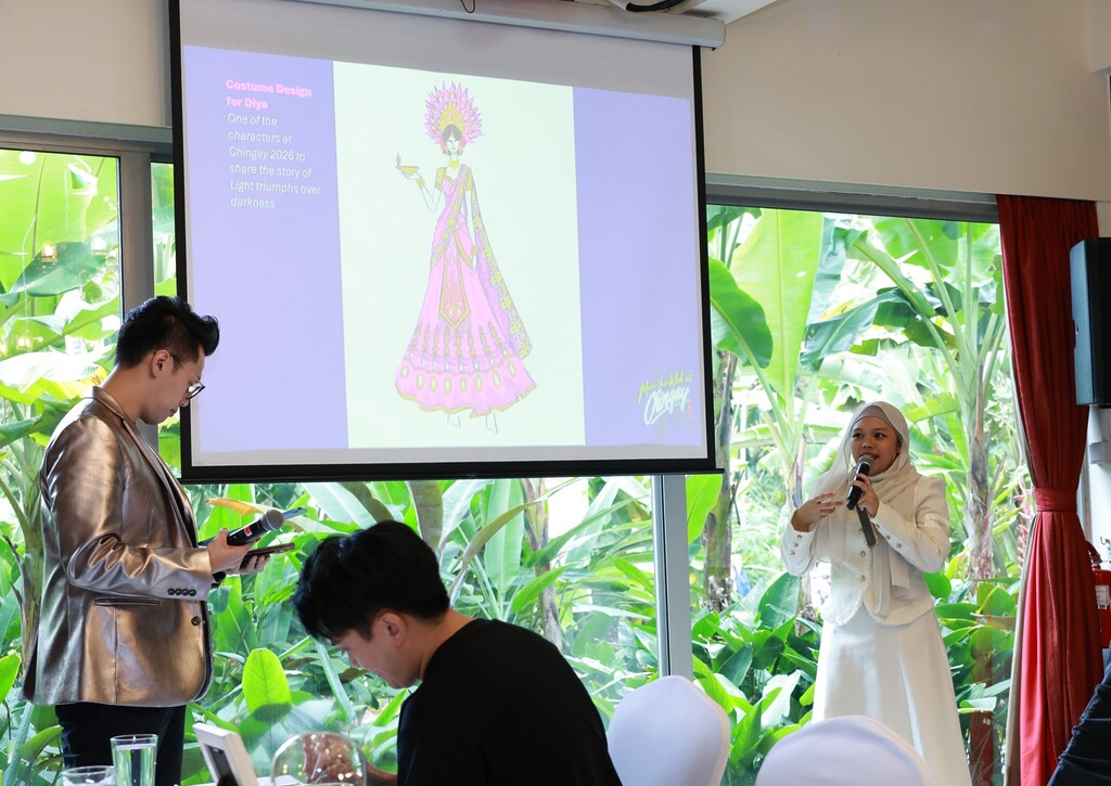 Chingay 2026: Wish Media Launch Event with Character Diya