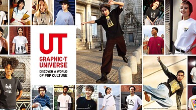 UNIQLO Graphic T-Universe Pop-Up Key Visual