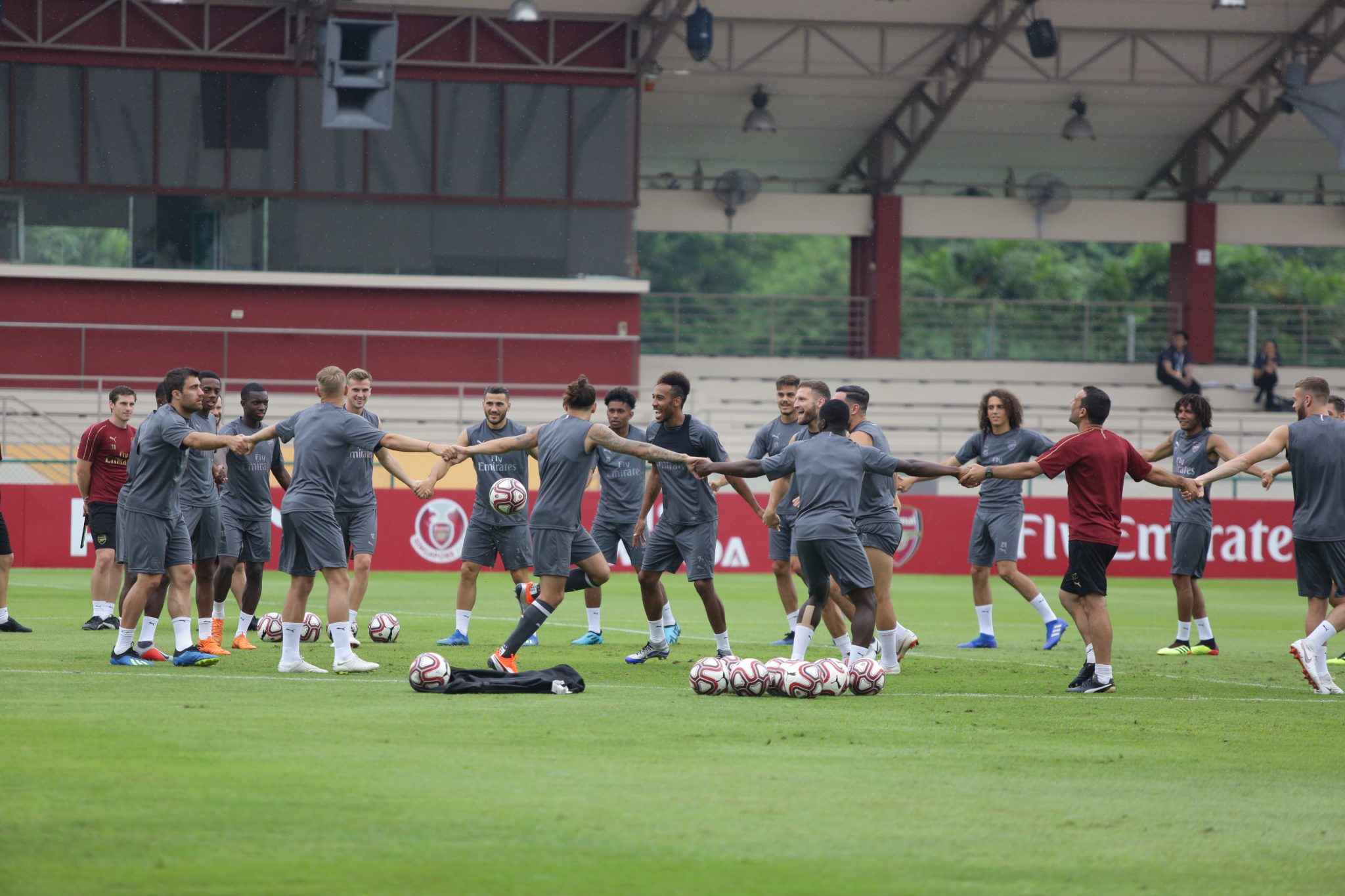 ICC Singapore: Arsenal Training