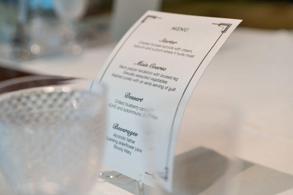 Traces: Menu
