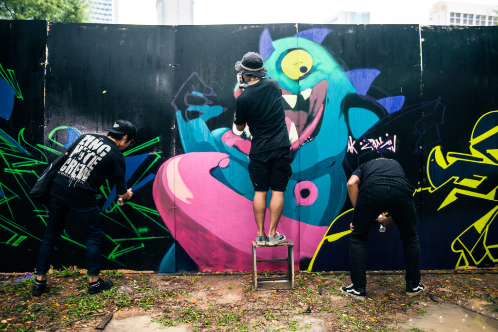 AliwalUAF - Live Graffiti