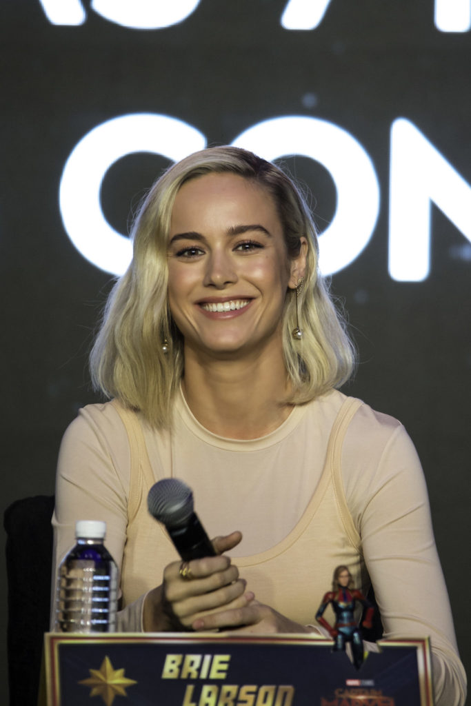 Captain Marvel PC - Brie Larkson Closeup