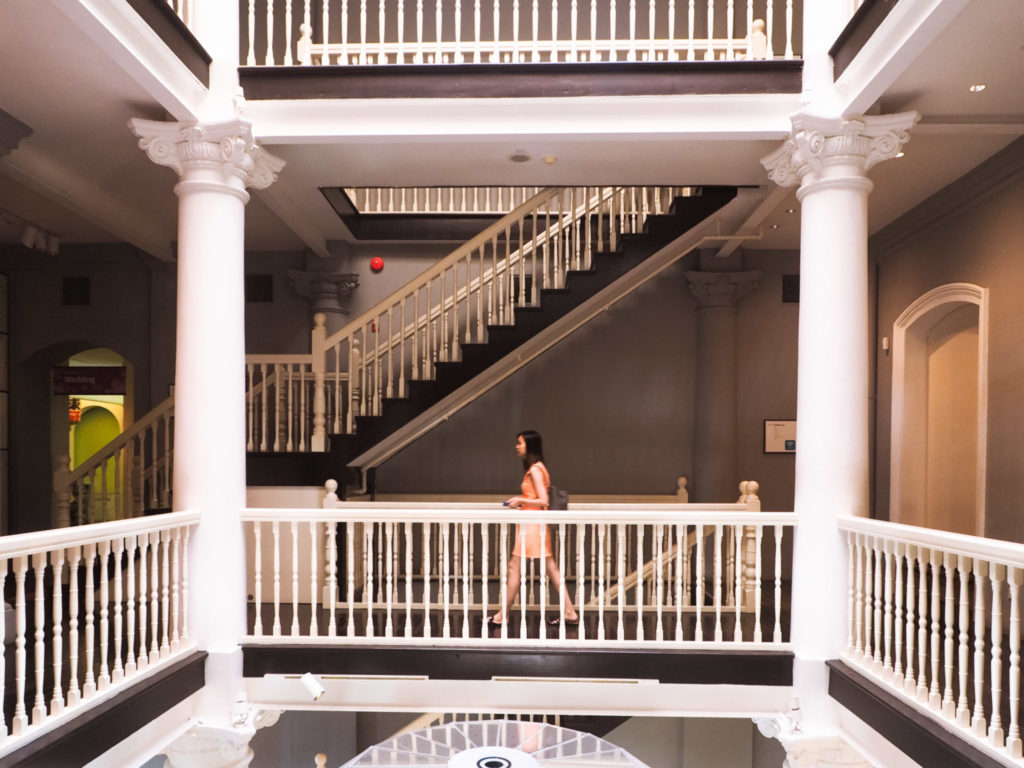 Redevelopment: Peranakan Museum's Stairway