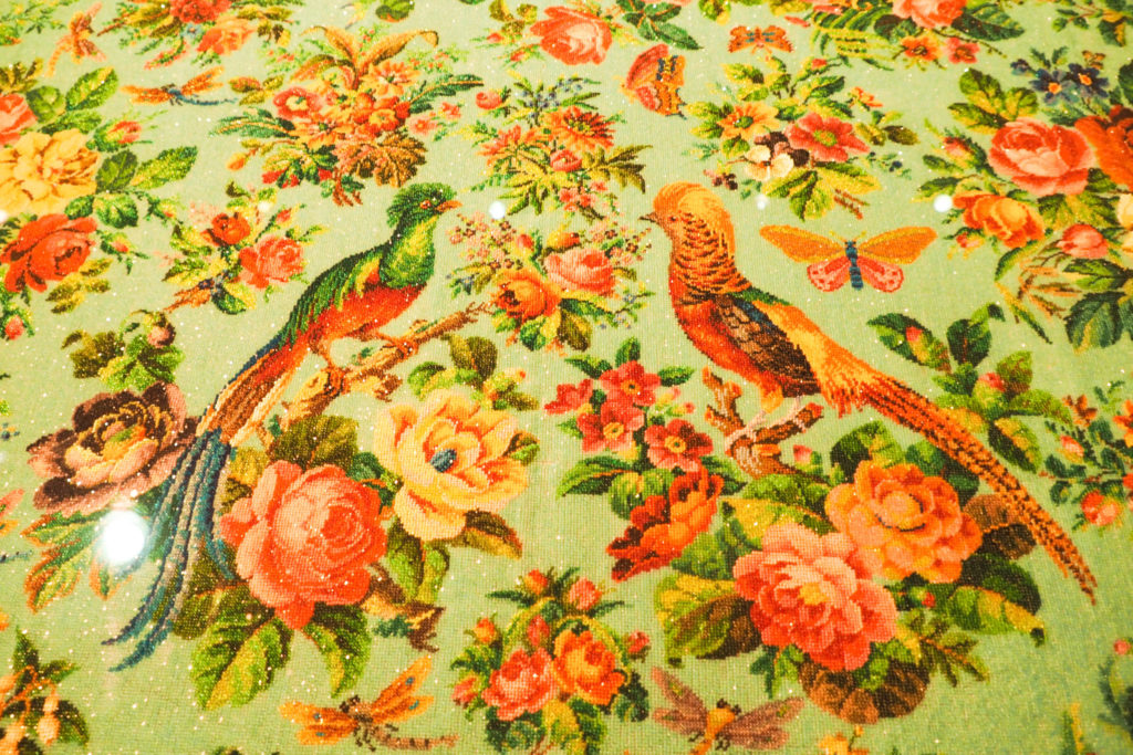 Redevelopment: Peranakan garment phoenix motifs